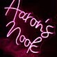 Aaron'S Nook Neon Sign
