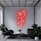 Dragon neon sign