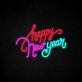 Happy New Year Led Wall Room Neon Sign
