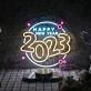 Happy New Year Neon Sign 2023 Neon Sign