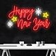 Happy New Year Neon Sign Led Sign