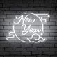 New Year Spring Festival Celebrate Neon Sign