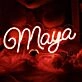 Maya Neon Sign