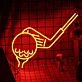 Golf Neon Sign