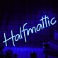 Halfmattic Neon Sign