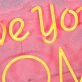 I Love You Mom Neon Sign