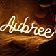 Aubnee Neon Sign