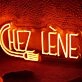 Chez Lene Neon Sign