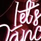 Let's Dance Neon Sign