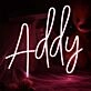 Addy Neon Sign