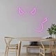 Devil Horns' Neon Sign