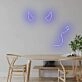 Devil Horns' Neon Sign
