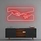 Creation of Adam Neon Sign