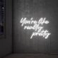 You're Like Really Pretty Neon Sign Led Neon Wall Sign