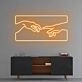 Creation of Adam Neon Sign