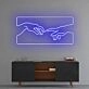 Creation of Adam Neon Sign