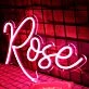 Rose Neon Sign