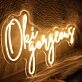 Oki Goageous Neon Sign