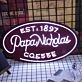 Papa Nicholas Coffee Neon Sign