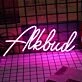 Alklud Neon Sign