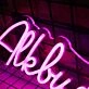 Alklud Neon Sign