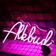 Alklud Neon Sign