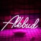 Alklud Neon Sign