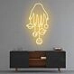 Cosmic Hand' neon sign