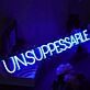 Unsuppessable Neon Sign