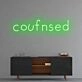 Confused' Neon Sign