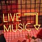 Music Live Neon Sign