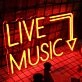 Music Live Neon Sign