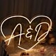 A And D Neon Sign