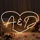 A And D Neon Sign