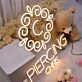 Piercing Chris Neon Sign