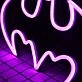 Bat Man Neon Sign