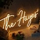 The Hayes Neon Sign