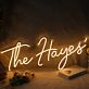 The Hayes Neon Sign