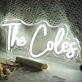 The Coles Neon Sign