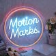 Motion Manks Neon Sign