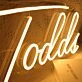 The Toddi Neon Sign