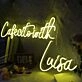Cakecitowilk Luisa Neon Sign