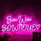 Bow Wow Bowtique Neon Sign