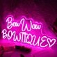 Bow Wow Bowtique Neon Sign