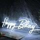 Happy Bday Neon Sign