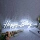 Happy Bday Neon Sign