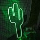 Green Cactus Neon Sign