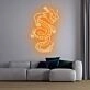 Blood Dragon' Neon Sign