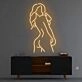 'Beauty Pose' Neon Sign