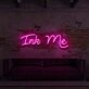 Ink Me For Tattoo Studio Neon Sign